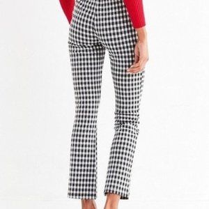 Urban Outfitters Gingham Kick Flare Pants